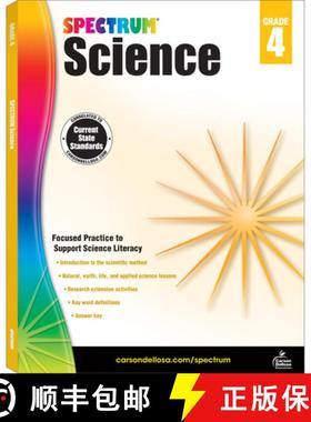 【3-4周达】Spectrum Science, Grade 4: Volume 56 [9781483811680]