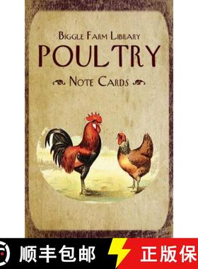 【3-4周达】Biggle Farm Library Note Cards: Poultry [9781626361492]