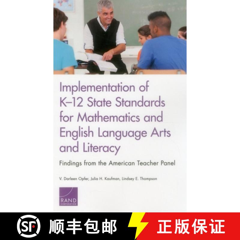【3-4周达】Implementation of K-12 State Standards for Mathematics and English Language Arts and Liter... [9780833094834]