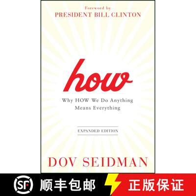 【3-4周达】精装 How, Expanded Edition: Why How We Do Anything Means Everything [Wiley经管] [9781118106372]