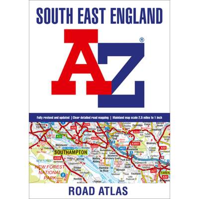 【4周达】South East England Regional A-Z Road Atlas [9780008388201]