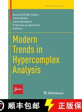 【3-4周达】Modern Trends in Hypercomplex Analysis [9783319826028]