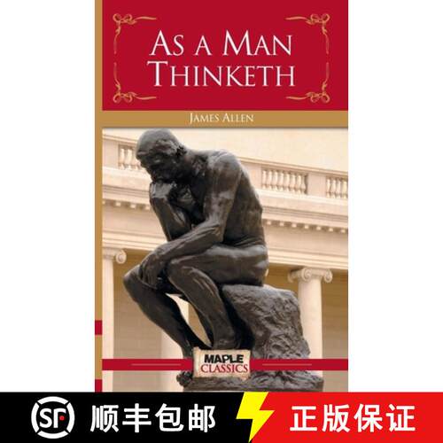 【3-4周达】As a Man Thinketh [9789380816470]