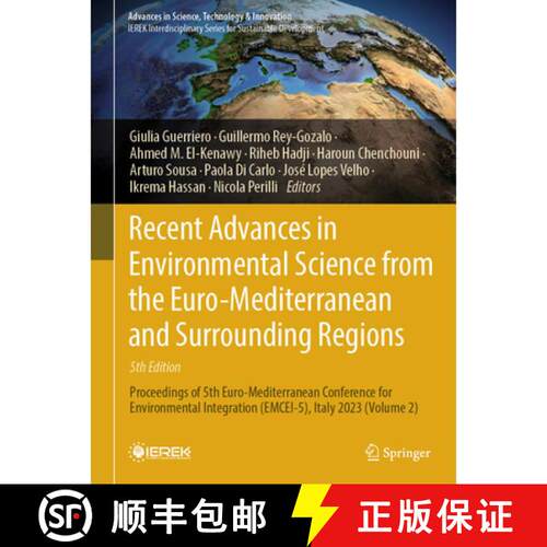 【3-4周达】精装 Recent Advances in Environmental Science from the Euro-Mediterranean and Surrounding ... [9783032165763]