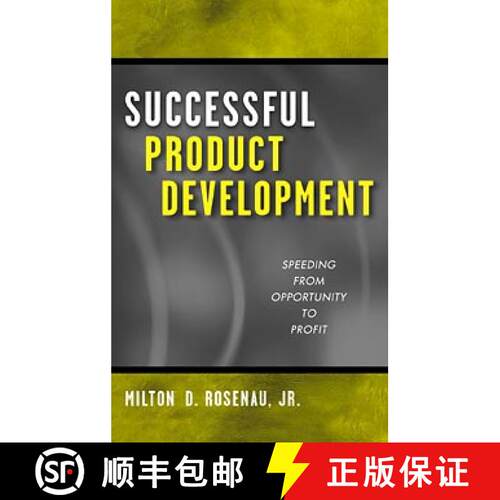【3-4周达】精装 Successful Product Development: Speeding From Opportunity To Profit [Wiley工业工程] [9780471315322]