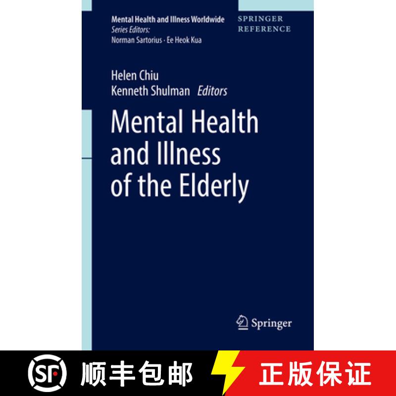 【3-4周达】Mental Health and Illness of the Elderly [9789811024122]