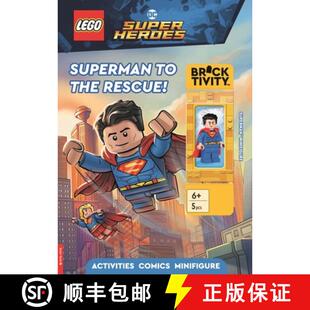 预订 LEGO® DC Super Heroes: Superman to the Rescue Activity Book (with Superman minifigure) [9781837250936]