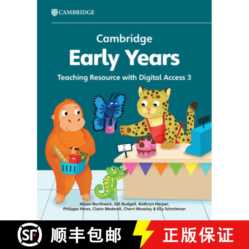 【3-4周达】Cambridge Early Years Teaching Resource with Digital Access 3: Early Years International [... [9781009387750]