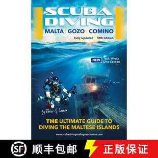 【3-4周达】Scuba Diving Malta Gozo Comino: The Ultimate Guide to Diving the Maltese Islands [9780954178949]