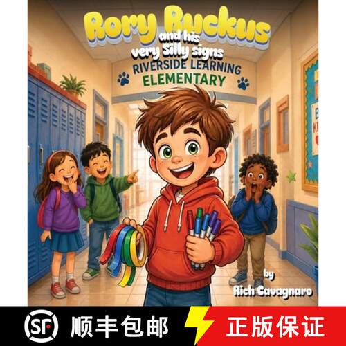【3-4周达】精装 Rory Ruckus and His Very Silly Signs [9798240985782]