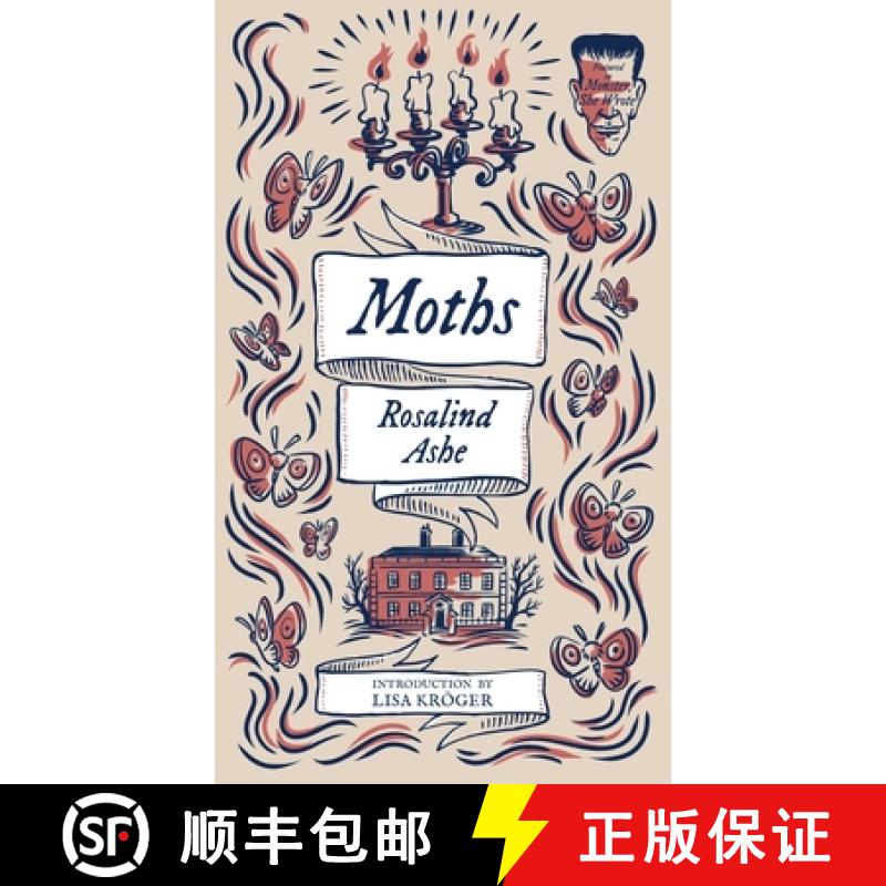 【2-3周达】Moths (Monster, She Wrote) [9781960241481]