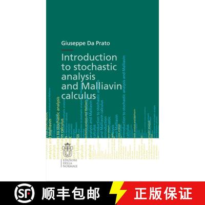 【3-4周达】Introduction to Stochastic Analysis and Malliavin Calculus [9788876424977]