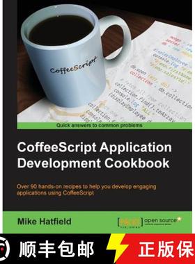 预订 CoffeeScript Application Development Cookbook [9781783289691]