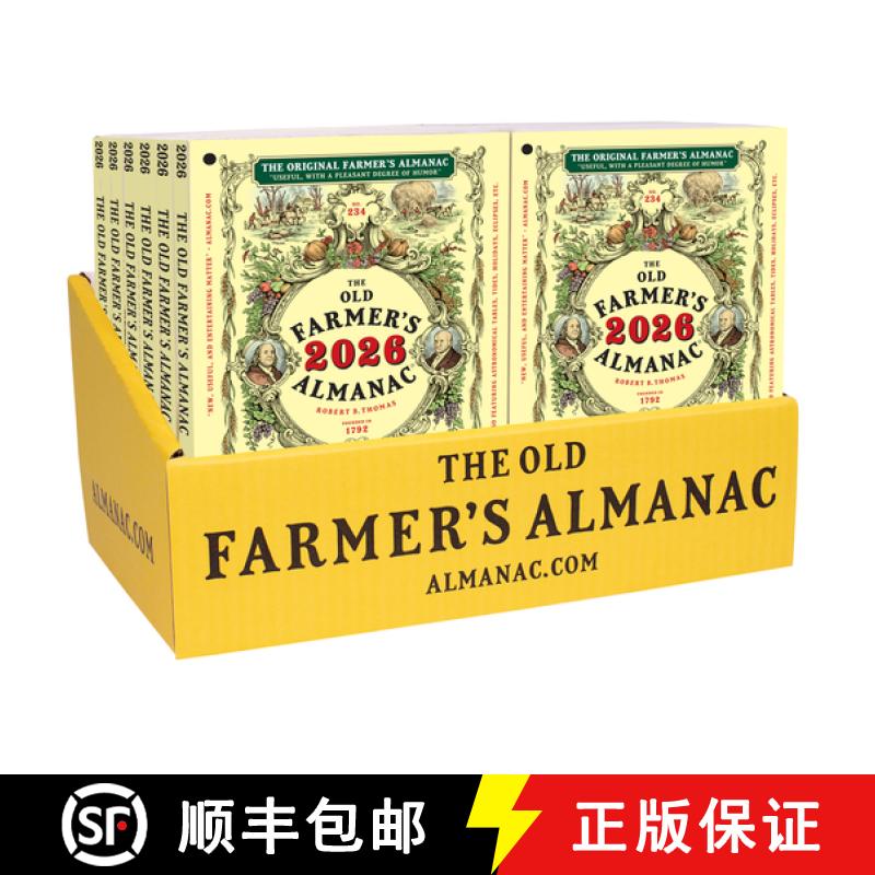 【3-4周达】The 2026 Old Farmer's Almanac 24-Copy Counter Display [9781961793712]