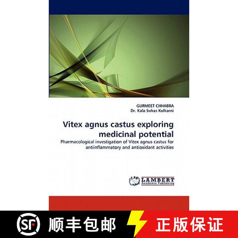 预订 Vitex agnus castus exploring medicinal potential [9783844317022]