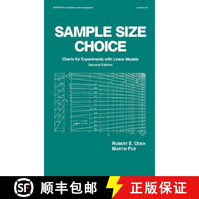 【3-4周达】Sample Size Choice : Charts for Experiments with Linear Models, Second Edition [9780824786007]