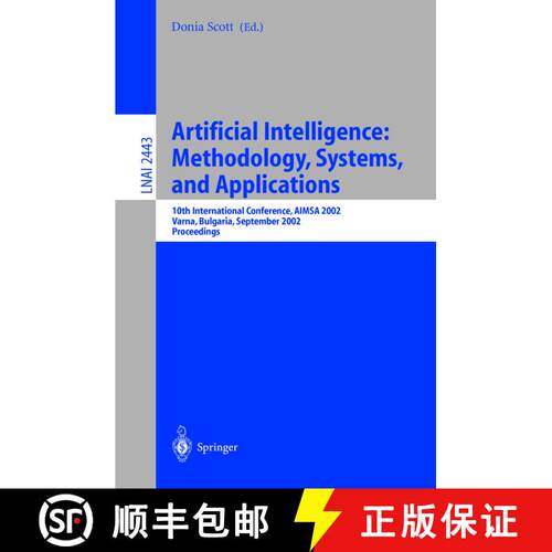 【3-4周达】Artificial Intelligence: Methodology, Systems, and Applications: 10th International Confer... [9783540441274]