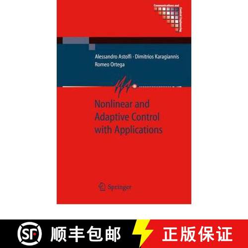 【3-4周达】Nonlinear and Adaptive Control with Applications [9781849967198]