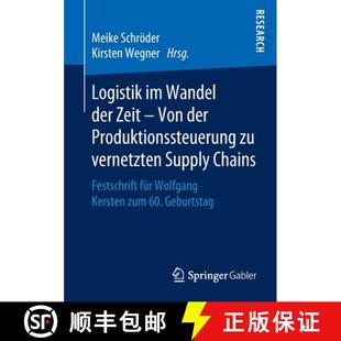 Supply 4周达 Wandel Zeit vernetzten Chains Logistik Produktionssteuerung Von 9783658254117 F... der