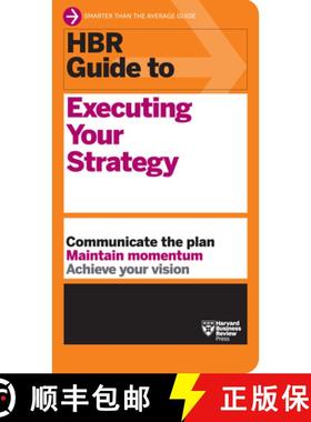 【3-4周达】HBR Guide to Executing Your Strategy [9781647825157]