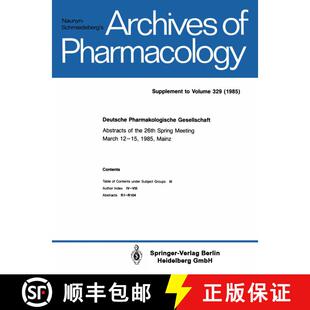 【3-4周达】Deutsche Pharmakologische Gesellschaft [9783662386705]