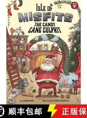【3-4周达】Isle of Misfits 4: The Candy Cane Culprit, Volume 4 [9781499808551]