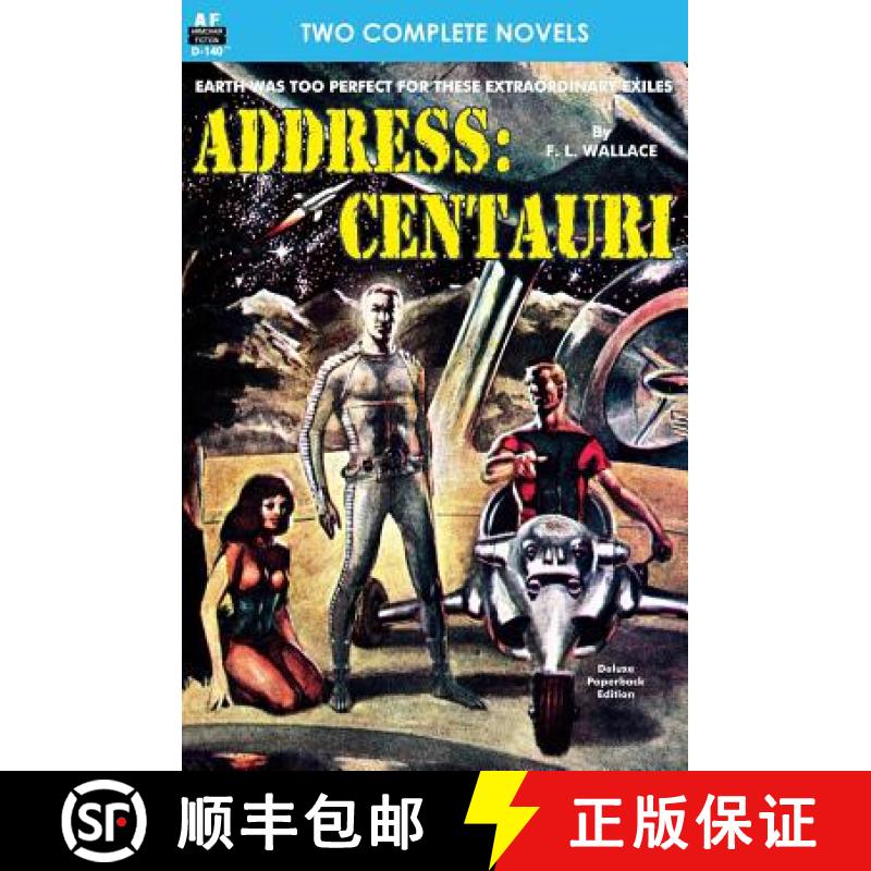 【3-4周达】Address: Centauri & If these be Gods [9781612872292]