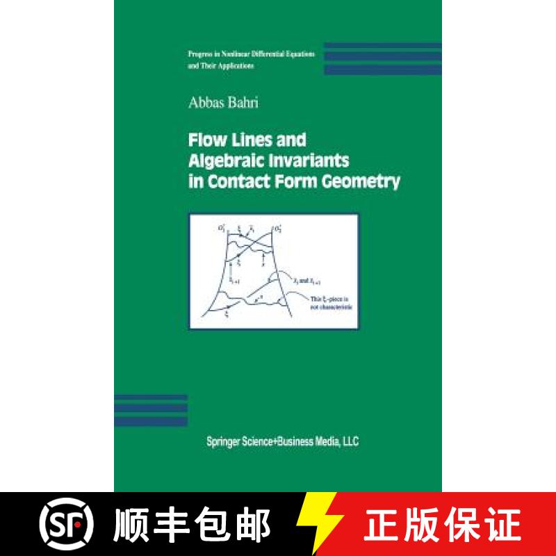 【3-4周达】Flow Lines and Algebraic Invariants in Contact Form Geometry [9781461265764]