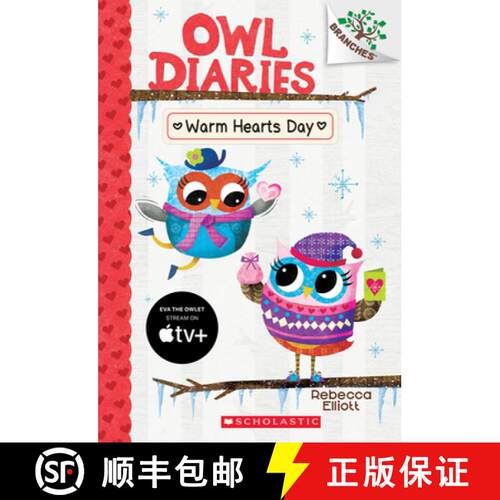 Warm Hearts Day: A Branches Book (Owl Diaries #5): A Branches Book Volume 5 [9781338042801]
