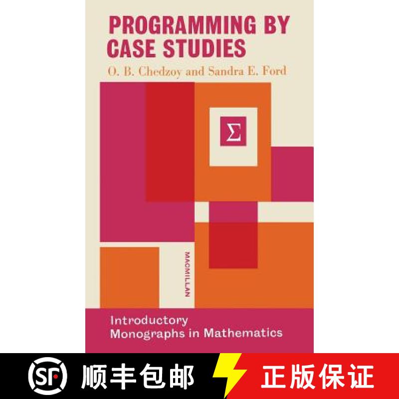 【3-4周达】Programming by Case Studies : An Algol Primer [9780333101469]