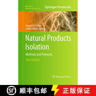 【3-4周达】Natural Products Isolation: Methods and Protocols (Softcover reprint of the original 3rd e... [9781493956616]