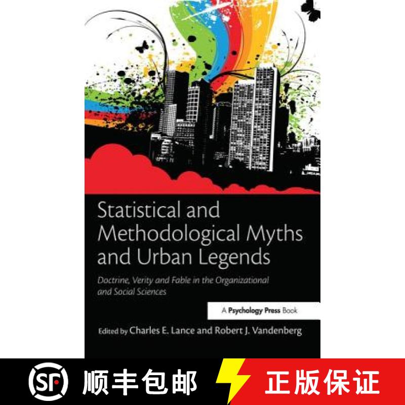 【3-4周达】Statistical and Methodological Myths and Urban Legends : Doctrine, Verity and Fable in Org... [9780805862379]
