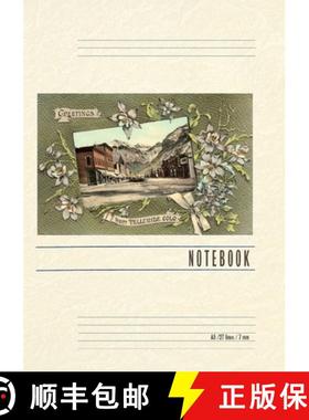 预订 Vintage Lined Notebook Greetings from Telluride, Colorado [9798385405299]