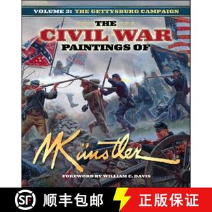 Civil The Gettysburg 9781684428427 War 3周达 Künstler Mort Paintings Campaign Volume
