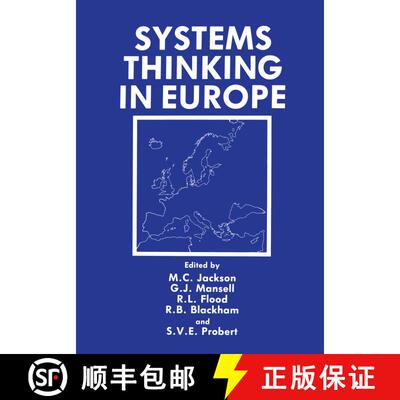 【3-4周达】Systems Thinking in Europe [9781461366690]