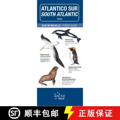 【3-4周达】South Atlantic Fauna: Pocket Guide / Atlantico Sur: Guía de Bolsillo [9789872817459]