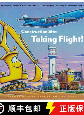 【3-4周达】Construction Site: Taking Flight! [9781797221922]