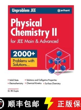 【3-4周达】Unproblem JEE Physical Chemistry 2 JEE Mains & Advanced [9789389204988]