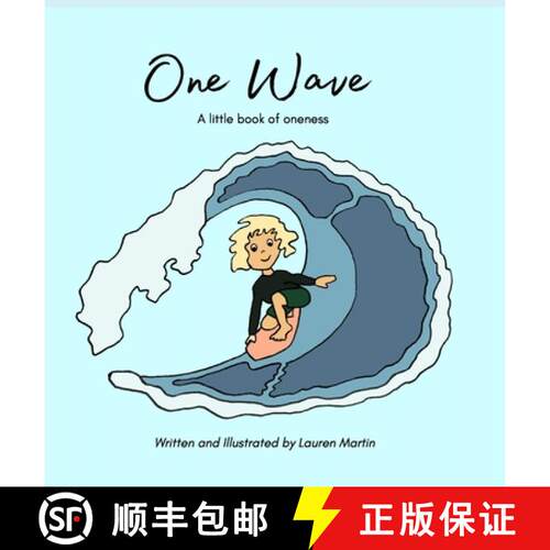 【3-4周达】精装 One Wave: A little book of oneness [9781087967905]