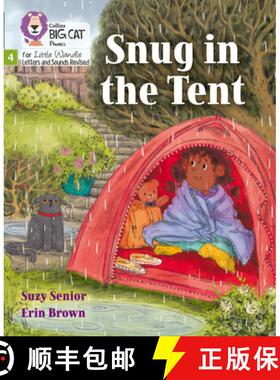 【3-4周达】Big Cat Phonics for Little Wandle Letters and Sounds Revised - Snug in the Tent: Phase 4 [9780008504205]