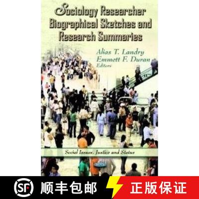 【3-4周达】Sociology Researcher Biographical Sketches and Research Summaries [9781619423909]