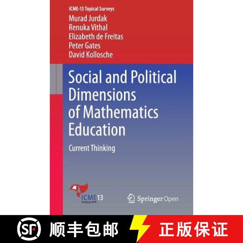 【3-4周达】Social and Political Dimensions of Mathematics Education : Current Thinking [9783319296548]
