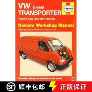 【3-4周达】VW T4 Transporter Diesel (90 - June 03) Haynes Repair Manual: 1990 - 2003 [9780857337115]