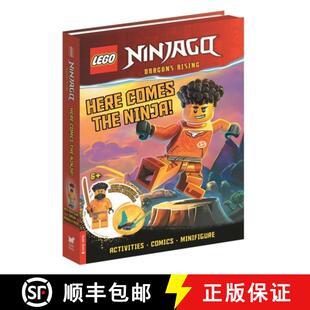 Comes dragon the Here LEGO® mini and Ninja build Arin NINJAGO® minifigure 3周达 9781837250370 with