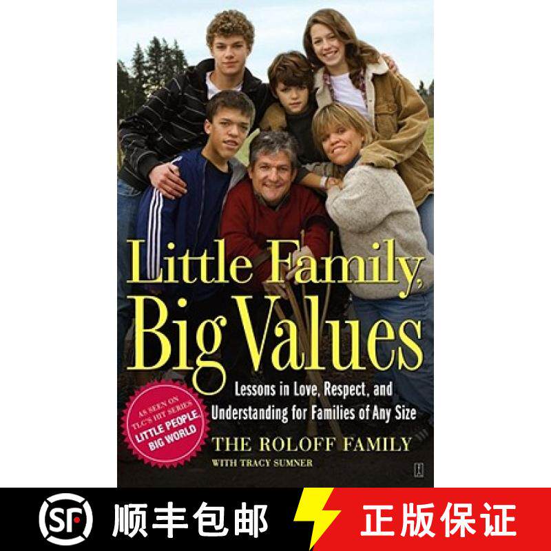 【3-4周达】Little Family, Big Values: Lessons in Love, Respect, and Understanding for Families of Any... [9781416549116]