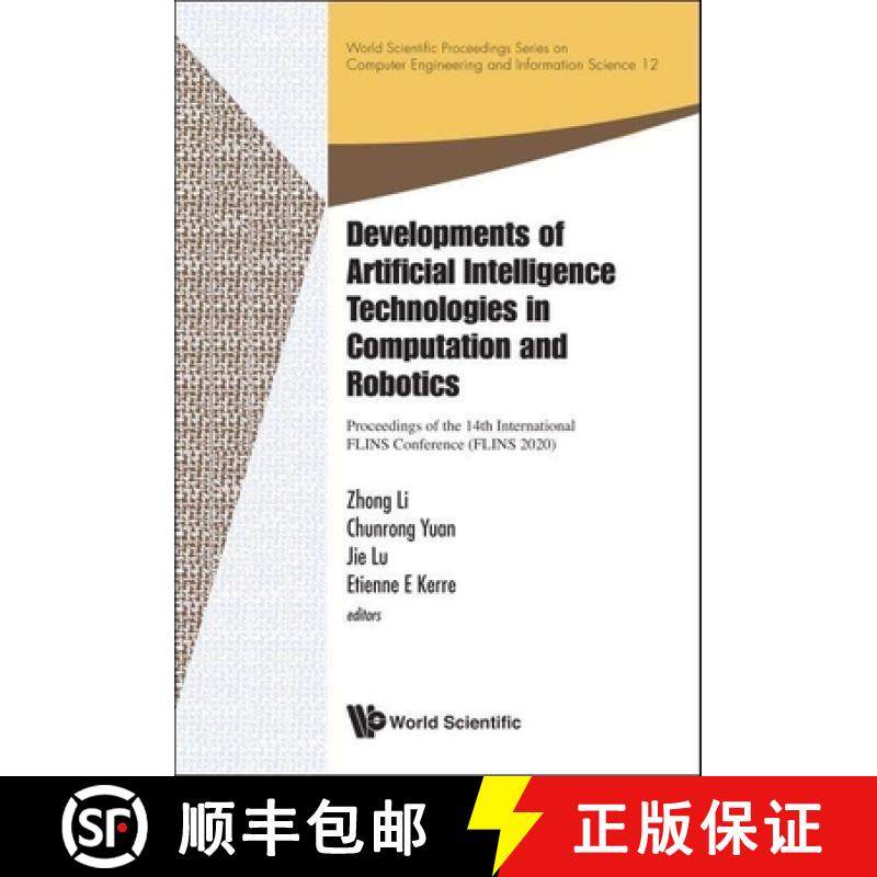 【3-4周达】Developments of Artificial Intelligence Technologies in Computation and Robotics - Proceed... [9789811223327]