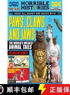 【3-4周达】Paws, Claws and Jaws: The World's Wildest Animal Tails [9780702331022]