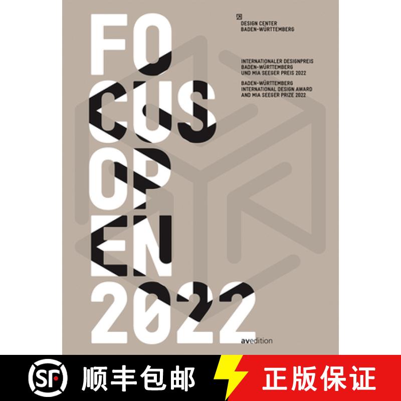 【3-4周达】Focus Open 2022 : Baden-Württemberg International Design Award and Mia Seeger Prize 2022 [9783899863826]