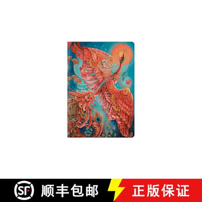 【3-4周达】Firebird (Birds of Happiness) A6 Unlined Cahier [9781408763209]