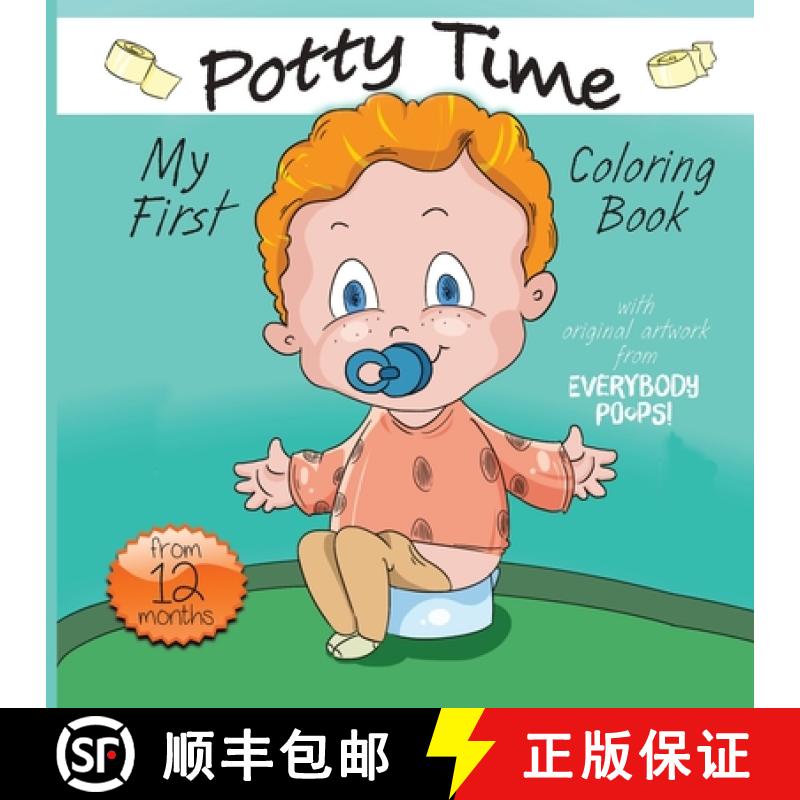 【3-4周达】My First Potty Time Coloring Book [9781638821540]